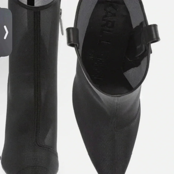 Karl lagerfeld Paris Clea Western Booties size 9M /40B - Picture 3 of 11
